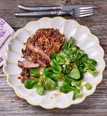 Nackensteaks aus der Bier-Marinade