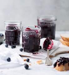 Confiture de myrtilles