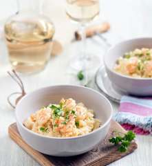 Risotto z krewetkami