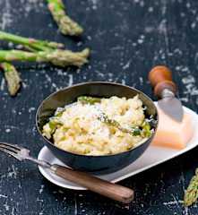 Risotto szparagowe