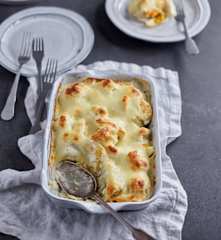 Blumenkohl (Karfiol)-Gratin mit Ei
