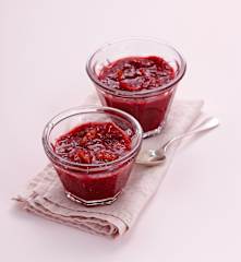 Confiture allégée framboise-abricot sec