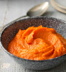 Carrot and Roasted Red Pepper Purée
