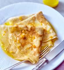 Crêpes à l'orange
