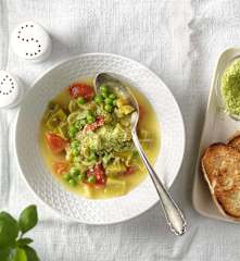 Einfache Gemüsesuppe