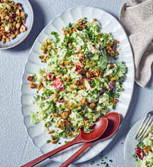 Wirsingslaw mit Honigdressing