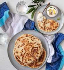 Greek pita breads