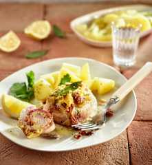 Schwertfisch-Roulade sizilianisch