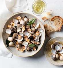 Berberechos al vapor