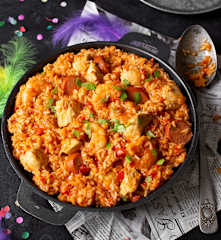 Jambalaya (Cocción de arroz)