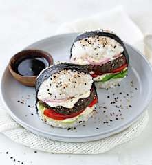 Hamburguesa de sushi