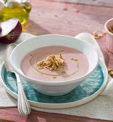 Crema de cebolla roja
