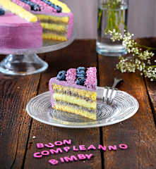 Torta Bimby® ai mirtilli