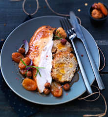 Farce aux fruits secs pour volaille