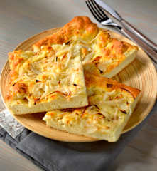 Focaccia mit Zwiebeln