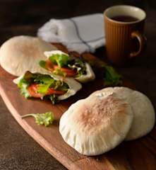 披塔(口袋)麵包