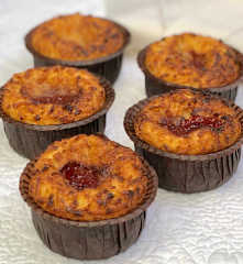 Queijadinha com goiabada