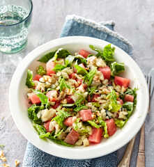 Insalata di anguria e finocchi