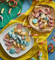 Stelle filanti e coriandoli dolci