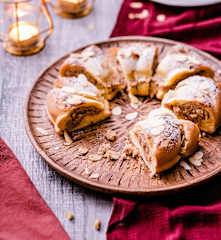 Gâteau des rois sans gluten, à la fleur d'oranger et aux amandes