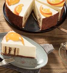 Orangen-Sauerrahm-Torte