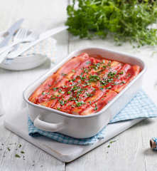 Makaron cannelloni nadziewany serem ricotta