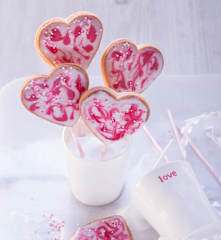 Herz-Lollies