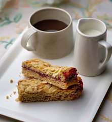 Cherry Bakewell Oat Bars