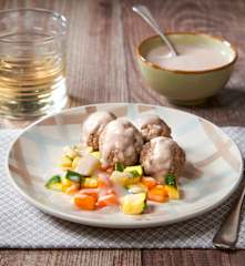 Polpette alla noce moscata e salsa alla cannella