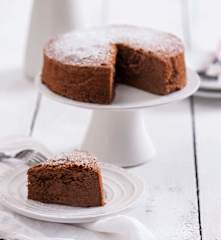 Czekoladowy sernik japoński