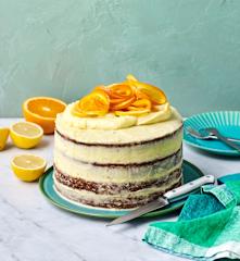 Speedy citrus layered cake