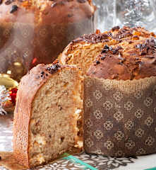 Panettone al cioccolato e arancia