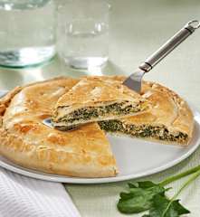 Pumpkin and Spinach Pie