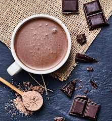 Chocolat chaud onctueux