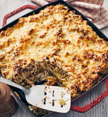 Sauerkraut-Rösti-Auflauf