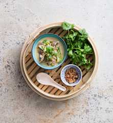 Beef and coconut soup