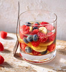 Whiskeygelee mit Früchten