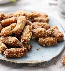 Crocchette ai peperoni e cipolle caramellate