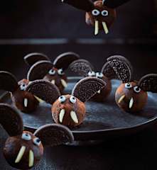 Trufle nietoperze z dynią