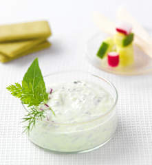 Sauce allégée aux herbes