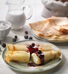 Crêpes senza uova