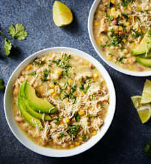 Slow Cooked White Chicken Chili
