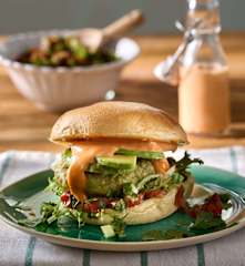 Low Meat Burger