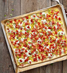 Pizza aux pommes de terre