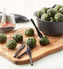 Polpetas de espinaca