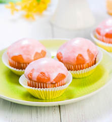 Jogurtovo-citrónové muffiny