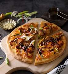 客家鹹豬肉披薩