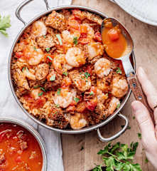 Jambalaya de poulet