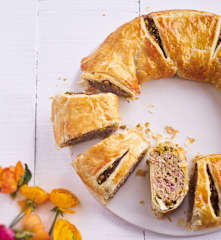 Argola de carne picada