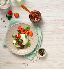Erdbeerchutney mit grünem Pfeffer